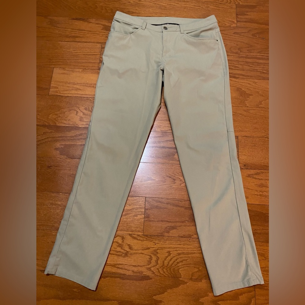 lululemon ABC Classic in Light Tan- 34x34